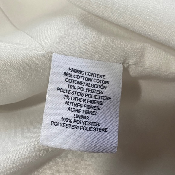 10 Crosby Derek Lam Textured off White/beige Blazer - Picture 4 of 9